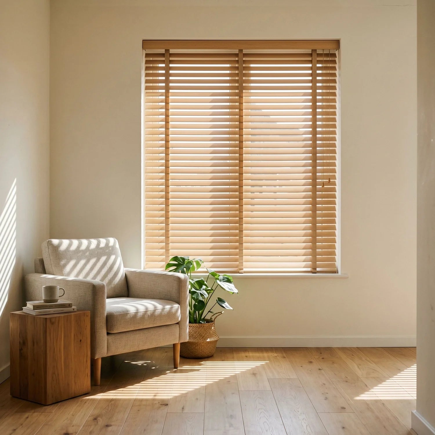 Faux Wood Blinds - Modern Living original
