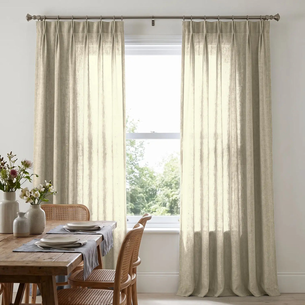 Custom Blackout Curtain - Terracotta in room