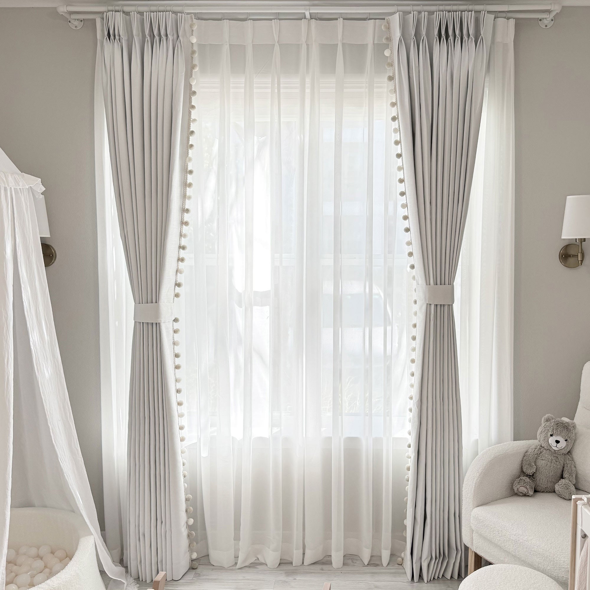 Custom  100% Blackout Curtains