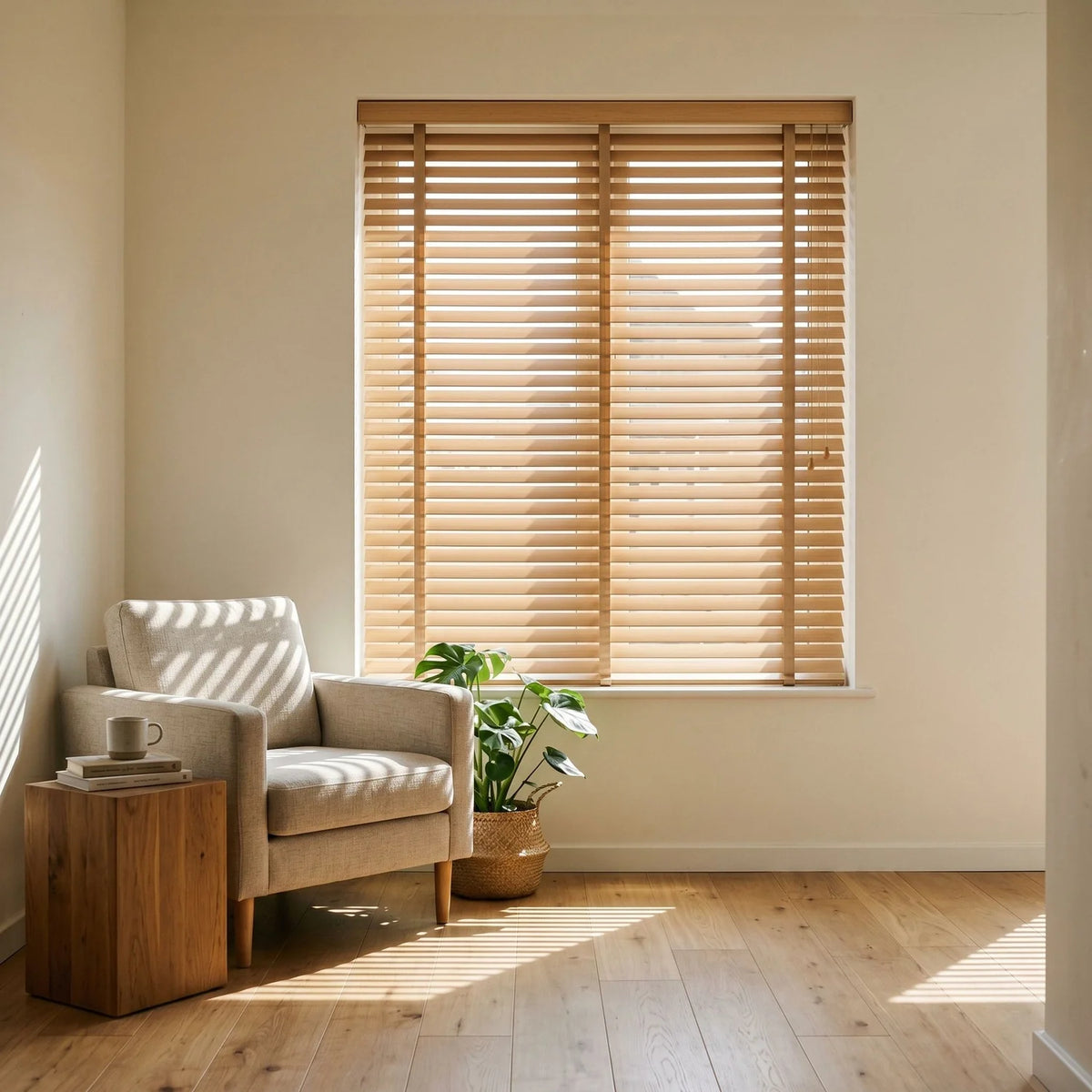 Faux Wood Blinds - Modern Living original