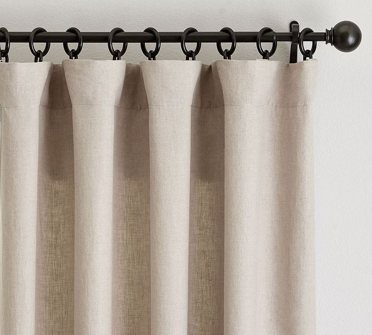 Flat panel curtain header