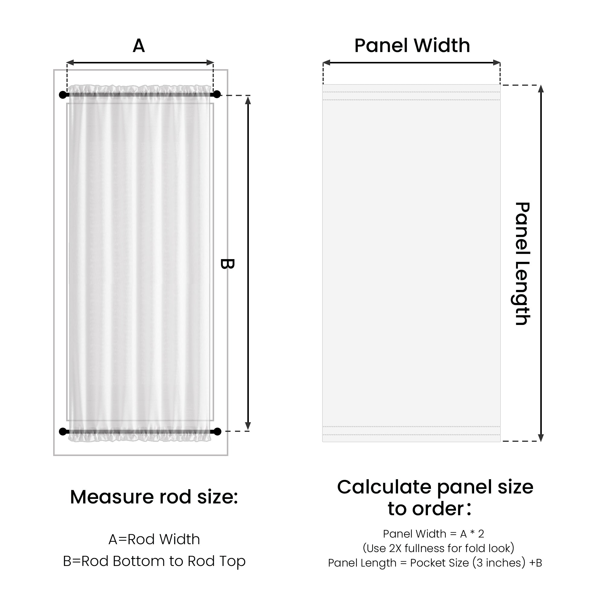 Cotton Linen Semi-Sheer Door Curtains | Light & Privacy