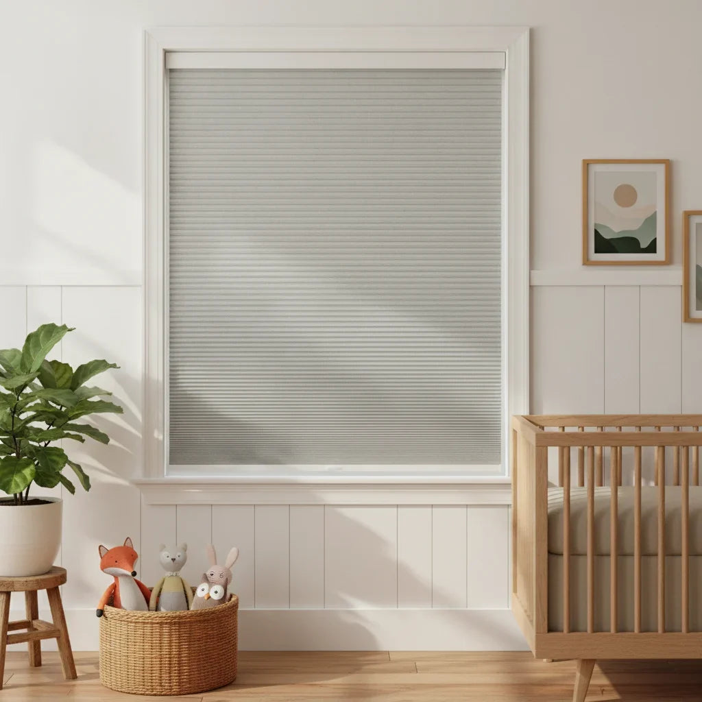 Nightfall Cordless Blackout Cellular Shades - Nursery