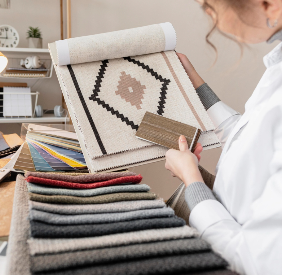 Explore Free Fabric Swatches - Choose Your Desired Product & Color!