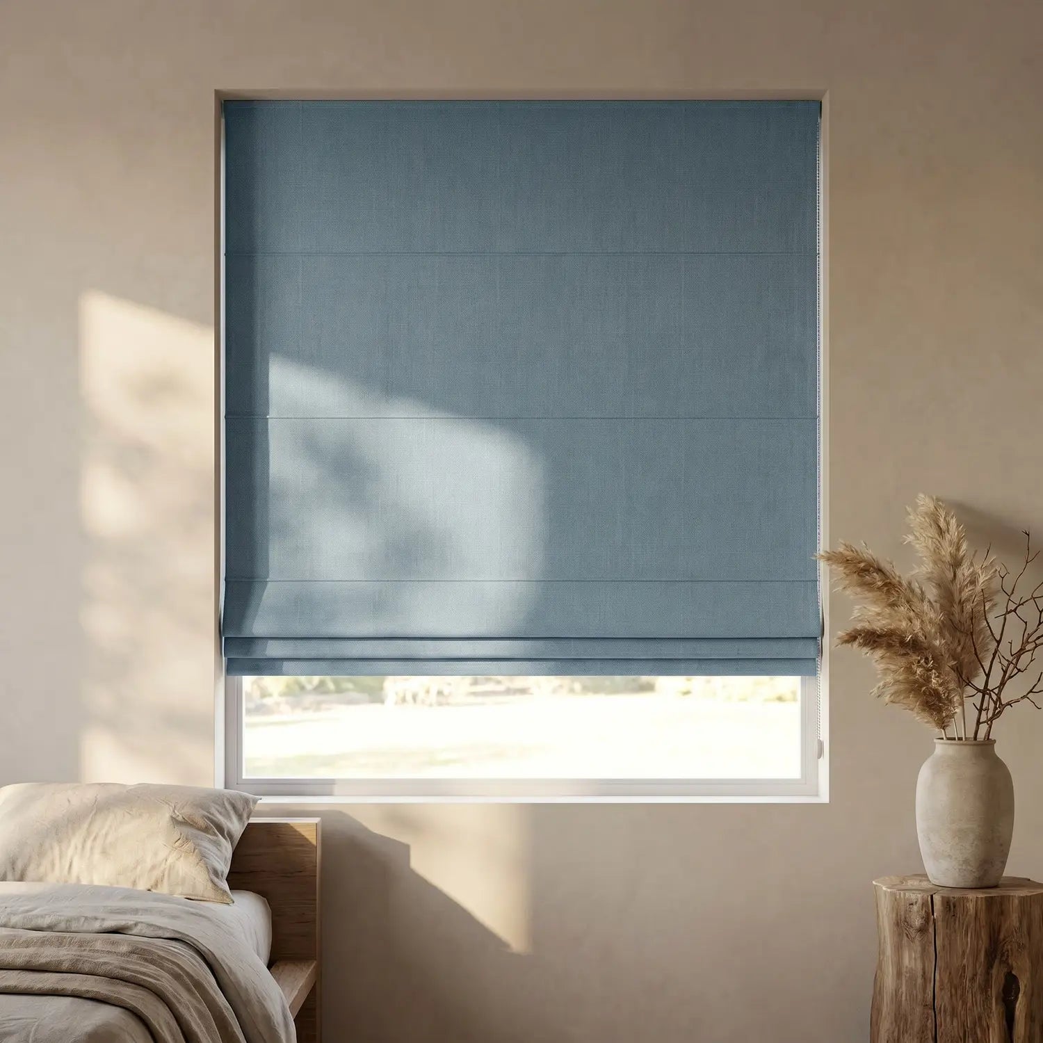 Roman Shade - original fabric