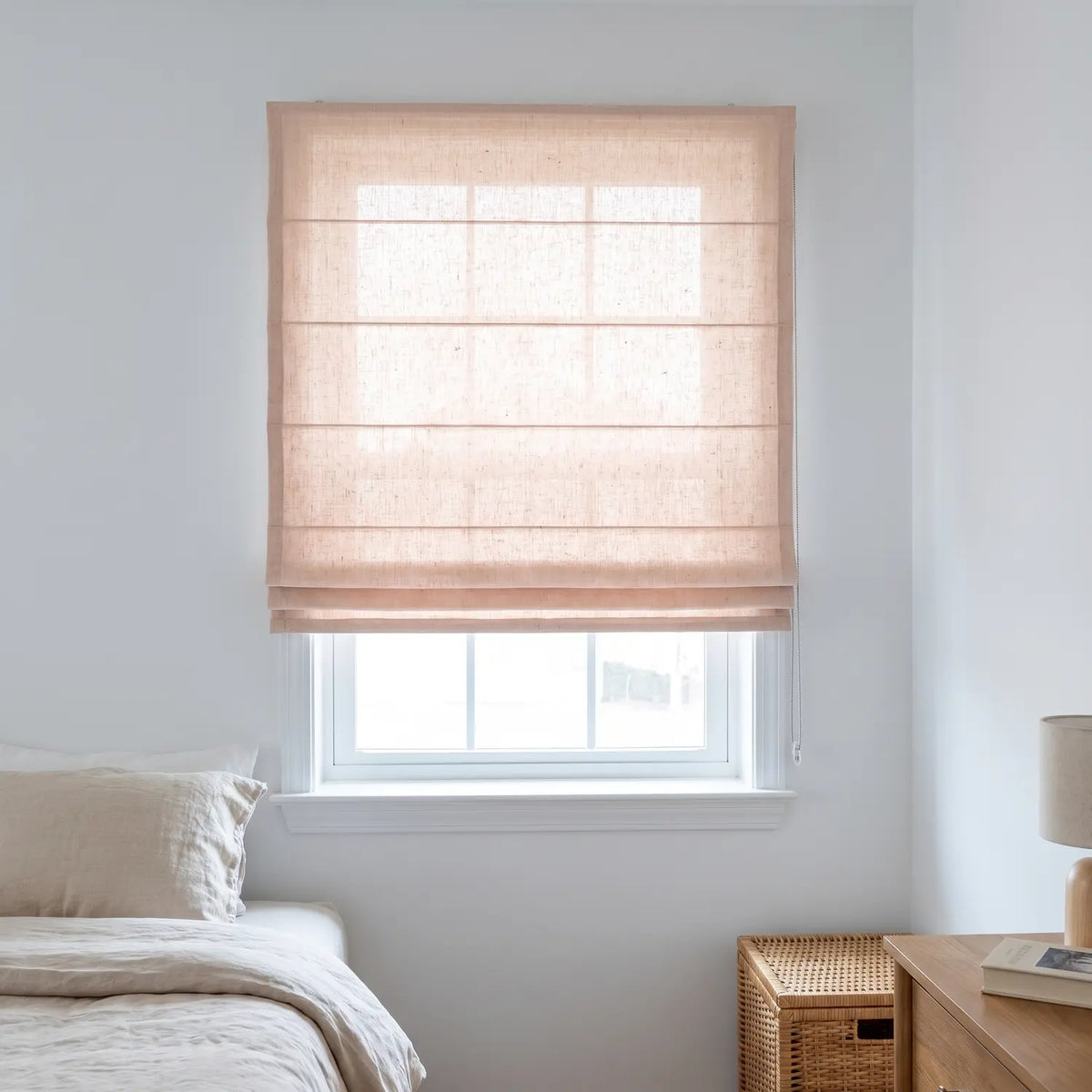 Roman Shade - original fabric