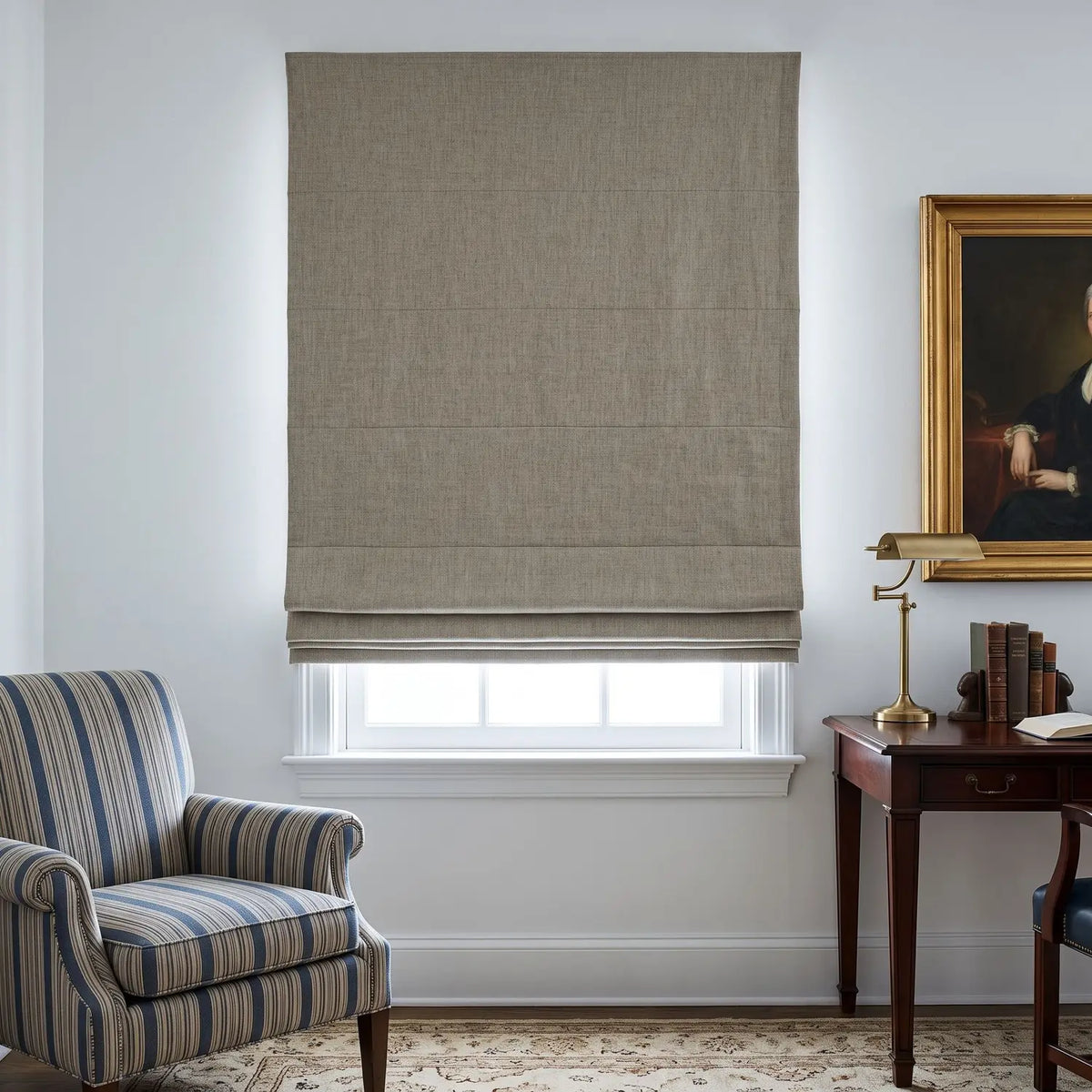 Roman Shade - original fabric