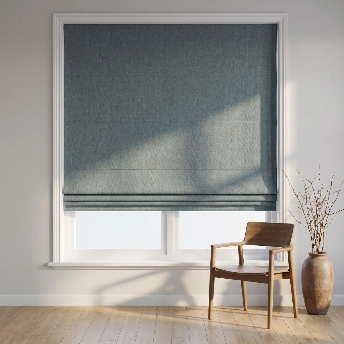 Roman Shade - original fabric