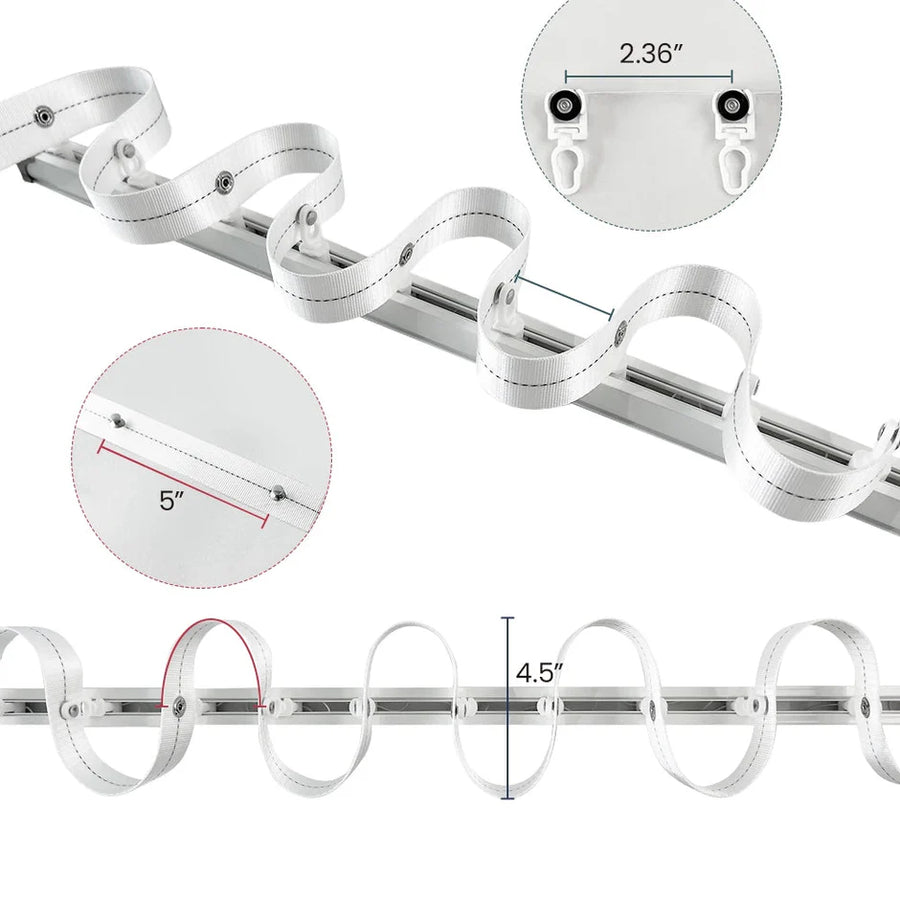 Ripple fold carrier connection detail